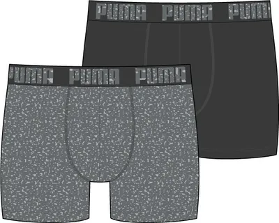 Produktbild von Puma Trunk Herren Boxershorts 2er Pack Baumwolle Stretch