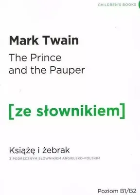 Immagine prodotto di Ksiaze i zebrak z podrecznym slownikiem angielsko-polskim