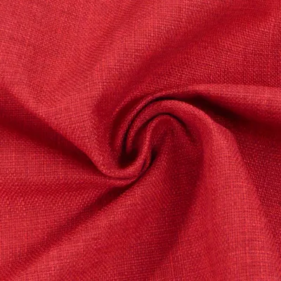 Produktbild von Bezugsstoff Meterware Möbelstoff Polsterstoff rot 1,4m