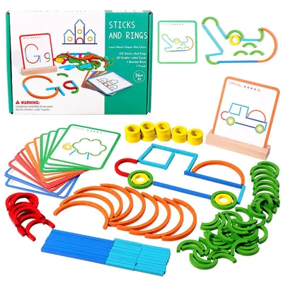 Productafbeelding van Houten Puzzelspeelgoed voor Kinderen vanaf 3 Jaar