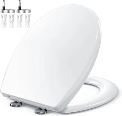 Produktbild von Famanu Toilettensitz mit Softclose und Quick Release - O-Form