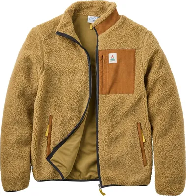 Passenger Fleecejacke Trekker Recycled Deep Pile Sherpa Fleece - biscuit