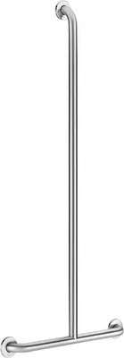 Zdjęcie produktu dla Poręcz Delabie w kształcie litery T D32 1150x500mm stal nierdzewna sat.