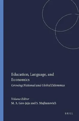 Produktbild von Education, Language, and Economics