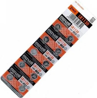 Produktbild von Maxell LR1130 Batterie 10er Blister 1,5 V Knopfzelle LR54...