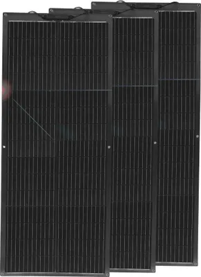 Obrázok produktu pre Súprava solárnych panelov, účinný monokryštalický dizajn, univerzálna inštalácia, 3ks 100W
