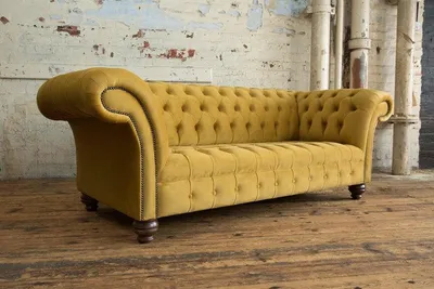 Produktbild von 3 Sitzer Chesterfield Sofas Design Luxus Couch Sofa Couchen XXL Stoff Polster