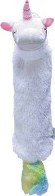 Immagine prodotto di Beeztees Puppy Flatino Unicorn Lo - Giocattolo per cani - Peluche - Bianco -