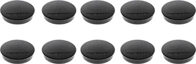 Produktbild von magnetoplan Magnet D30mm VE10 Haftkraft 700 g schwarz
