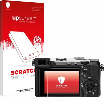 Produktbild von upscreen Schutzfolie für Sony Alpha 7C II (ILCE-7CM2) Displayschutz Displayschutzfolie Folie Klar Transparent