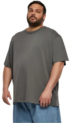 Image de Urban Classics TB3085 | Organic Basic Tee T-shirt Homme - Couleur : darkshadow - Taille : XL