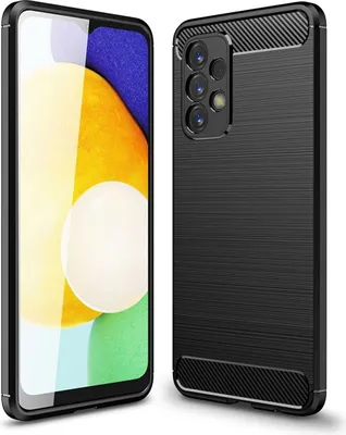 Produktbild von König Design Hülle kompatibel mit Samsung Galaxy A23 Kunststoff Soft Handyhülle - Handy Case Schwarz