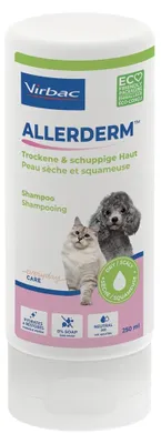 Immagine prodotto di VIRBAC Allerderm per pelli secche e squamose - shampoo per cani e gatti - 250 ml