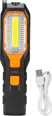 Produktbild von COB-Inspektionsleuchte, tragbar, handlich, USB-aufladbar, drehbar, LED-Arbeitsleuchte mit Magnet für Autowerkstatt, Werkstatt