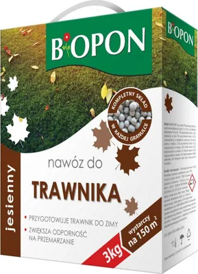 Produktbild von Biopon Herbst Rasendünger 3 kg Granulat