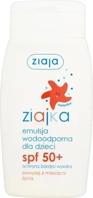 Produktbild von Ziajka Kinder Sonnenemulsion LSF50+ Wasserdicht 125ml