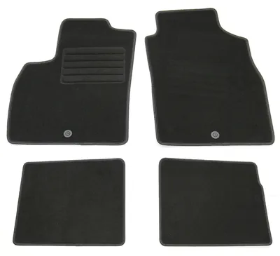 Produktbild von AD Tuning Fußmatten Set für Fiat Panda 2 Typ 169, Bj. 9/2003-2/2012 (inkl. 4x4)