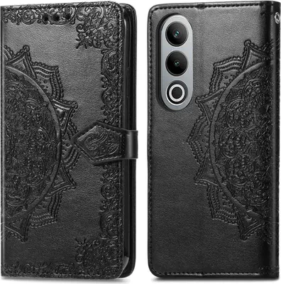 Zdjęcie produktu dla imoshion Mandala Bookcase dla OnePlus Nord CE 4 - Czarny
