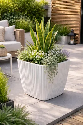 Obrázok produktu pre Kvetináče ORO DBOS300 29cm biela