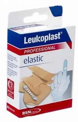 Imagen del producto de LEUKOPLAST ELASTICO, paquete de 40 unidades de diferentes tamaños