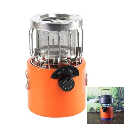 Produktbild von Mini Zelt Heizofen tragbar Outdoor-Kocher – Multifunktions-Heizer für Camping Wandern | Kochen & Wasser erwärmen