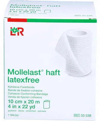 Immagine prodotto di Mollelast bende adesive senza lattice 10 cmx20 m bianco 1 pz