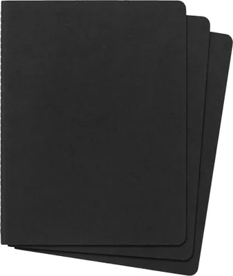 Zdjęcie produktu dla Moleskine Notatnik Cahier XL w linie 19x25 cm 3 sztuki