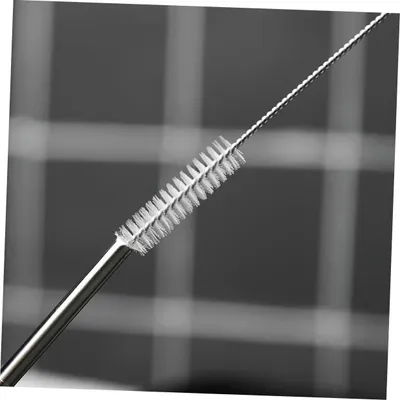Produktbild von 10 Edelstahl-Reinigungsbürsten für Trinkhalme und Strohhalme