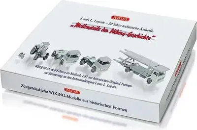 Image de Wiking 099096 « Set Lepoix » : « Les temps forts de l'œuvre de Lepoix en maquettes, échelle H0 1:87, coffret cadeau »