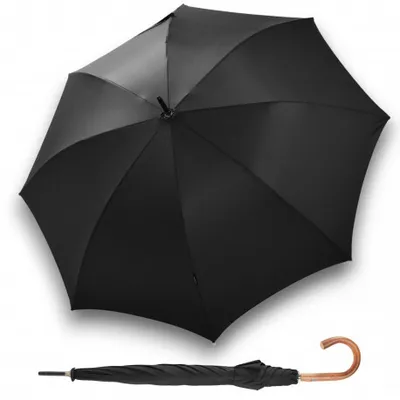 Zdjęcie produktu dla bugatti kij parasol parasol Knight AC Oxford czarny czarny