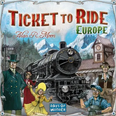 Zdjęcie produktu dla Asmodee Ticket To Ride, Gra planszowa, Strategia, 8 lat(a), 30 min, Gra rodzinna