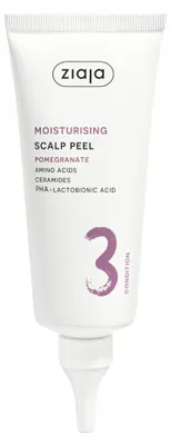 Produktbild von PLANT ESSENTIALS Granatapfel Feuchtigkeitsspendendes Haarpeeling 100 ml