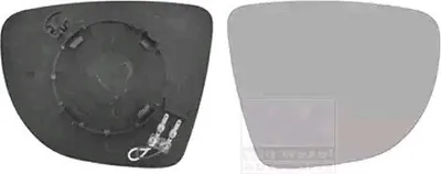 Produktbild von Van Wezel Spiegelglas rechts für