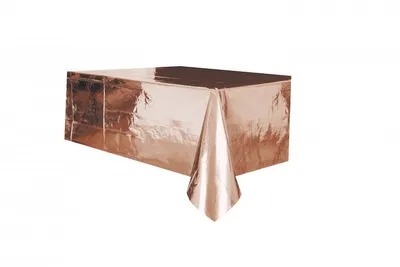 Produktbild von Folientischdecke rotgold 1,4 x 2,7m