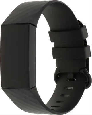 Image de CHPN - Bracelet de montre - Bracelet compatible avec Fitbit - Fitbit Charge 3 - Lot de 2 - Bracelet de sport - Noir - Taille M/L - Bracelet de montre - Bracelet - Bracelet - Podomètre