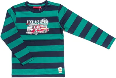 Produktbild von Salt and Pepper, Größe 92/98Langarmshirt  Firefighter - Feuerwehr