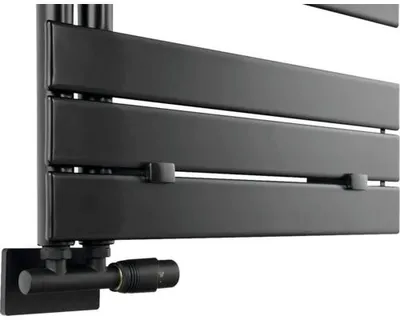 Obrázek produktu pro Sada středového termostatického ventilu Sapho variabilní (rohové nebo průchozí provedení) 1/2" černá