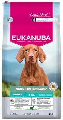 Image de EUKANUBA Special Care Mono-Protein Adult Lamb Mono - croquettes pour chiens - 12 kg