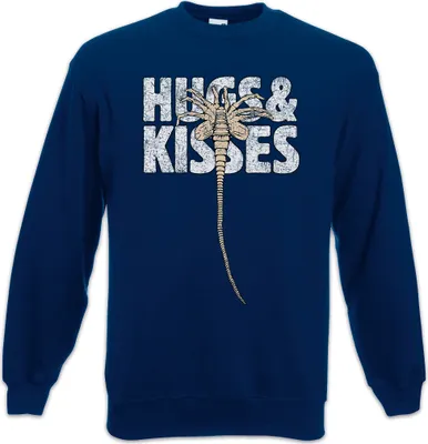 Produktbild von Urban Backwoods Hugs & Kisses, Sweatshirt, Farbe: Navy, Größe: M