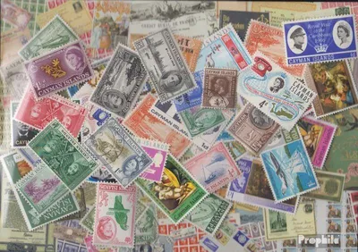Produktbild von Briefmarken Kaimaninseln 500 verschiedene Marken