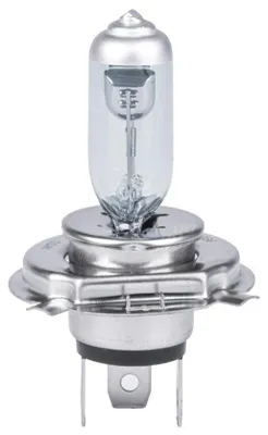 Zdjęcie produktu dla Żarówka halogenowa H4 12V 60/55W AMIO-03361 pojedyncze opakowanie blister