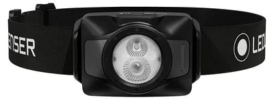 Productafbeelding van Ledlenser hoofdlamp HF4R, zwart, 650 lm, bereik van 130 meter, 45 uur brandduur, IP67, polymeer, USB-C, 1350 mAh