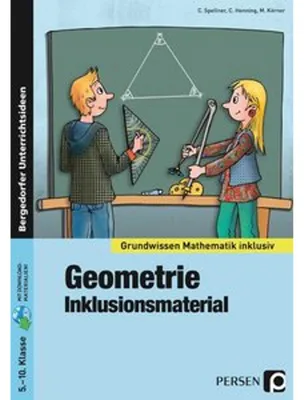 Immagine prodotto di Geometrie - Inklusionsmaterial (5. bis 10. Klasse)