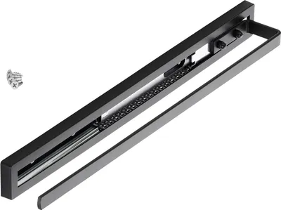 Produktbild von SOTECH Handtuchauszug STYLE 1-armig schwarz 415 mm Auszugsweg 300 mm