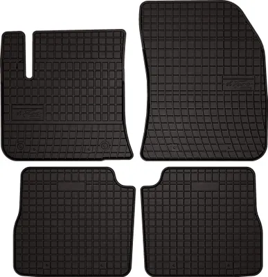 Immagine prodotto di Tappetini auto in gomma adatto per Citroen e-C4 (2021-, hatchback) neri, set 4 pz, con fissaggi