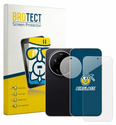 Produktbild von BROTECT Schutzglas für Xiaomi Leica Leitzphone (Display+Kamera) Schutzfolie Panzer Folie Glas Display Schutz klar