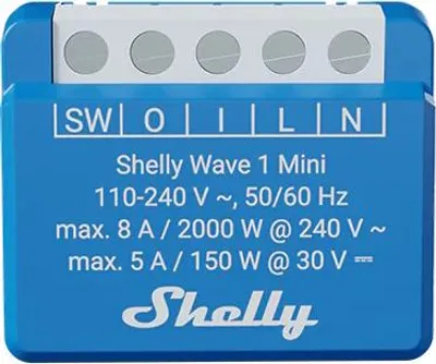 Produktbild von Shelly Wave 1 Mini LR Element wykonawczy Z-Wave