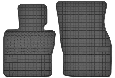 Zdjęcie produktu dla Dywaniki gumowe przednie do Mini Cooper III / One III 2014-2024 (hatchback) – 2 szt., czarne, dopasowane