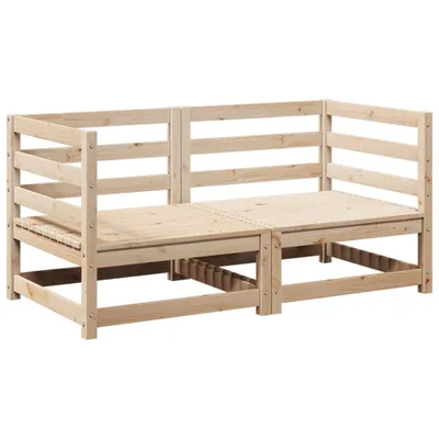 Produktbild von 2-tlg. Garten-Sofagarnitur Massivholz Kiefer