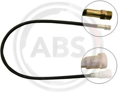 Image de Câble de compteur pour l'affichage de la vitesse 620 mm A.B.S. pour CITROËN BX, entre autres